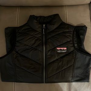 Womens Black Simply Southern Vest Black size S